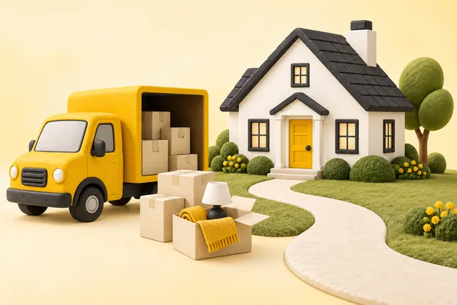 Illustration for Seller escrow, moving out, and the handover